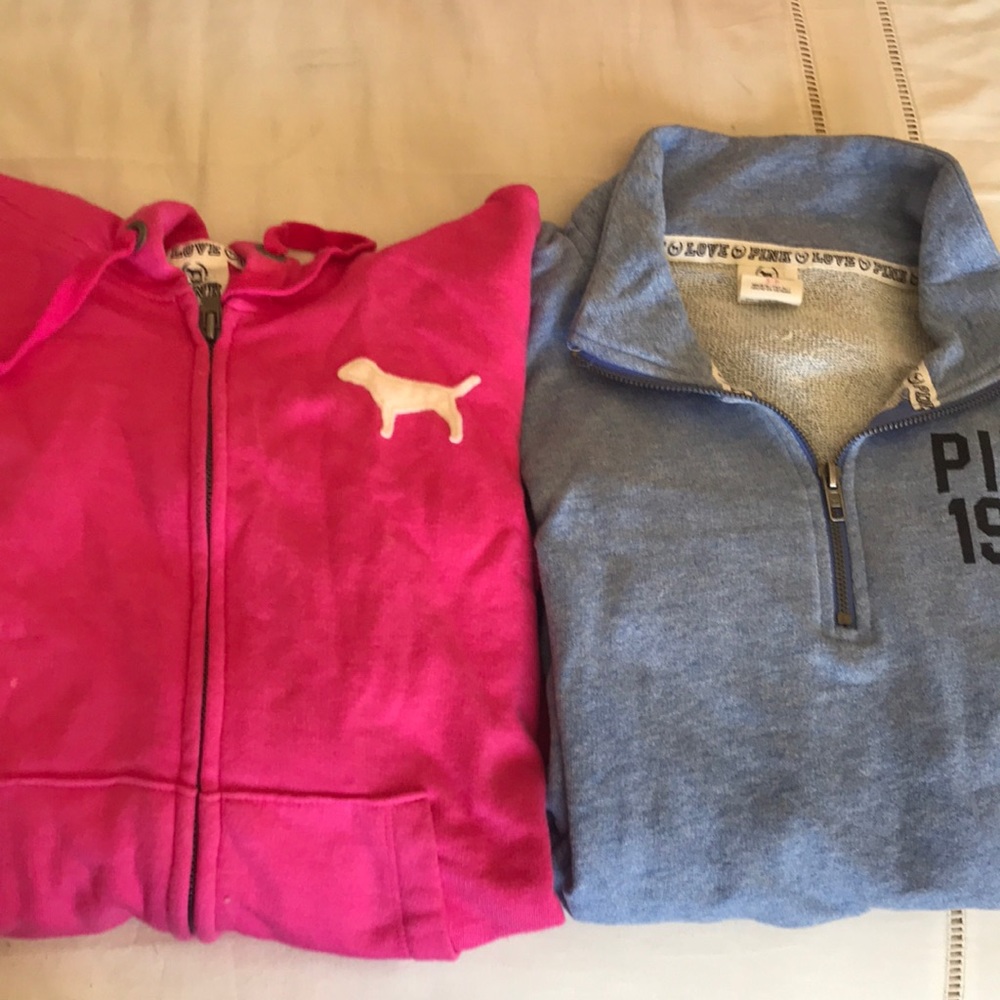 VICTORIA SECRET PINK SWEATSHIRT SIZE SMALL!!